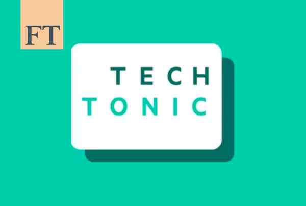 Green background with FT logo and techtonic logo
