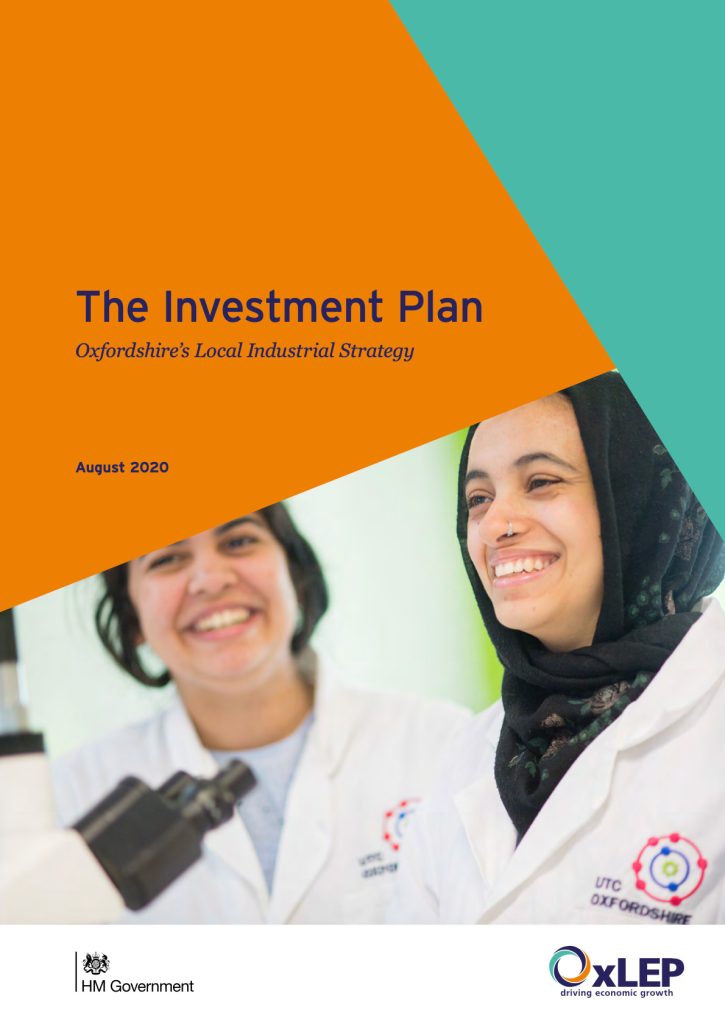 The Investment Plan image with researchers smiling