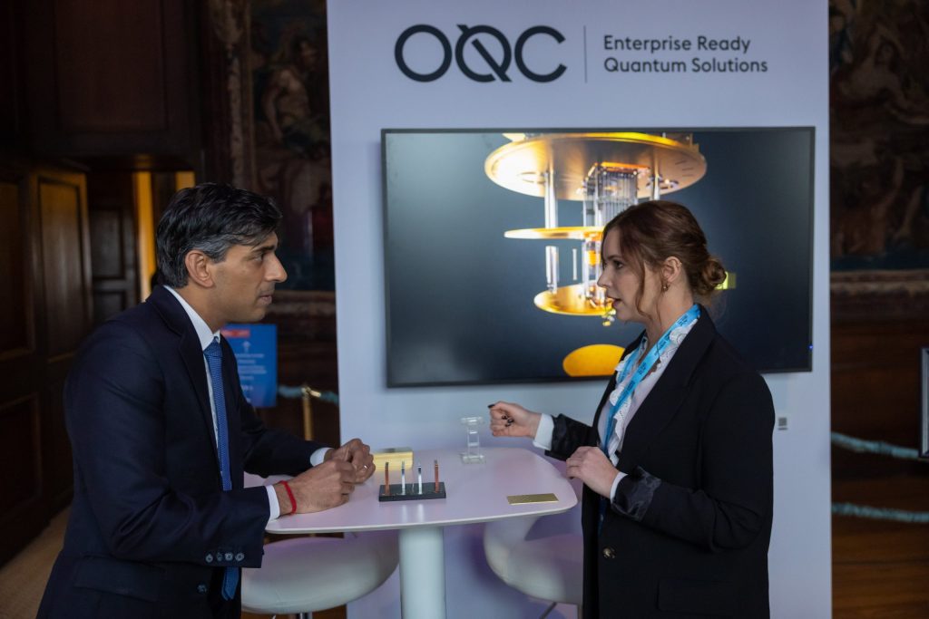 Dr ilana Wisby meeting with UK prime minister Rushi Sunak.