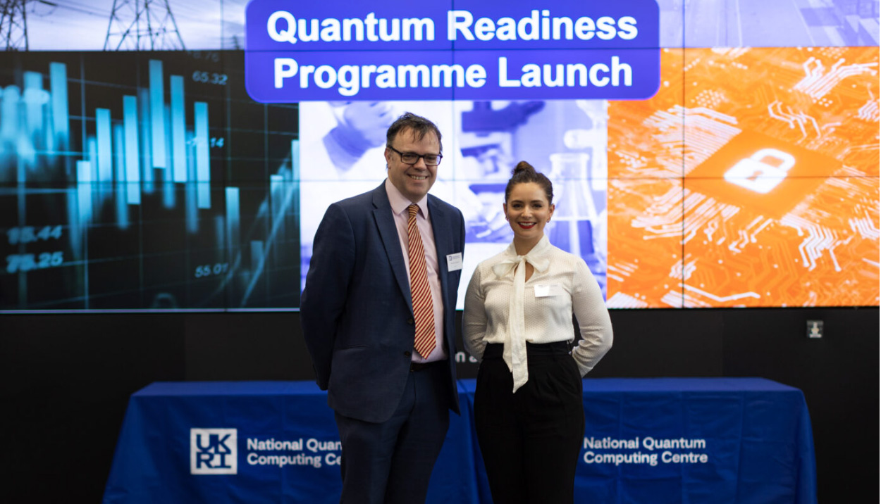 Ilana at the quantum readiness programme launch