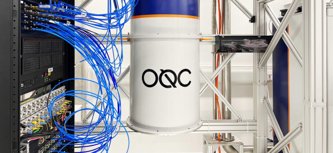 Close up of OQC Braket