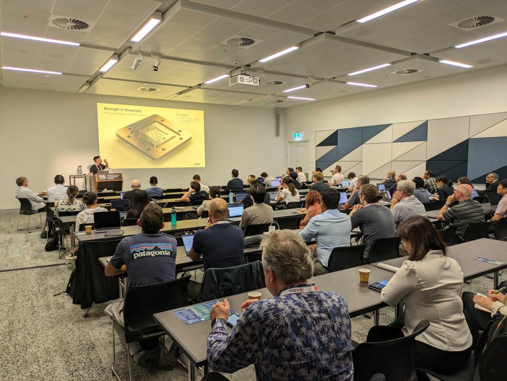 OQC presenting at Supercomputing Asia 2024