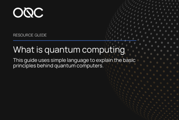 What is quantum computing?