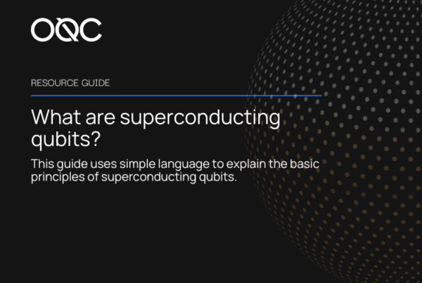 What are superconducting qubits?